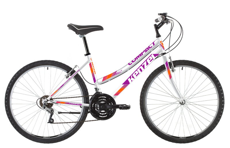 bicykel KENZEL COMPACT RF women biela / fialová bicykel KENZEL COMPACT RF women biela / fialová
