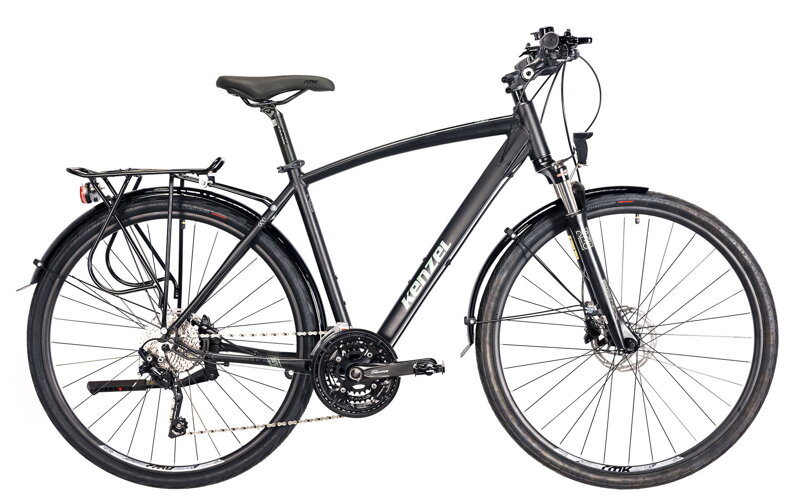 bicykel KENZEL DISTANCE TR 600 matná čierna bicykel KENZEL DISTANCE TR 600 matná čierna