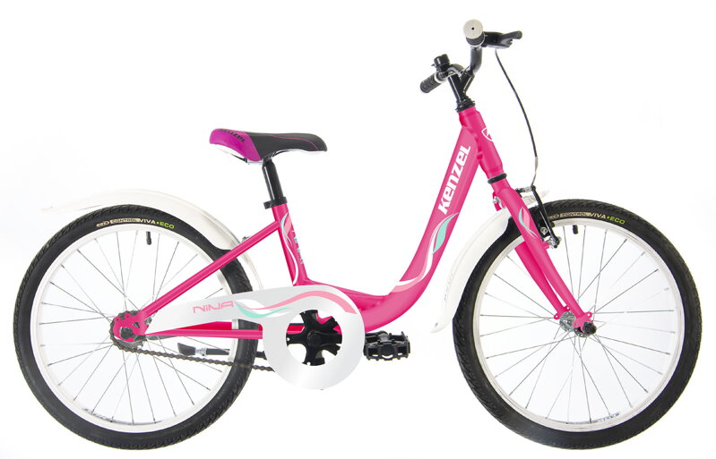 bicykel KENZEL NINA CEREMONY pink-pink / biela bicykel KENZEL NINA CEREMONY pink-pink / biela