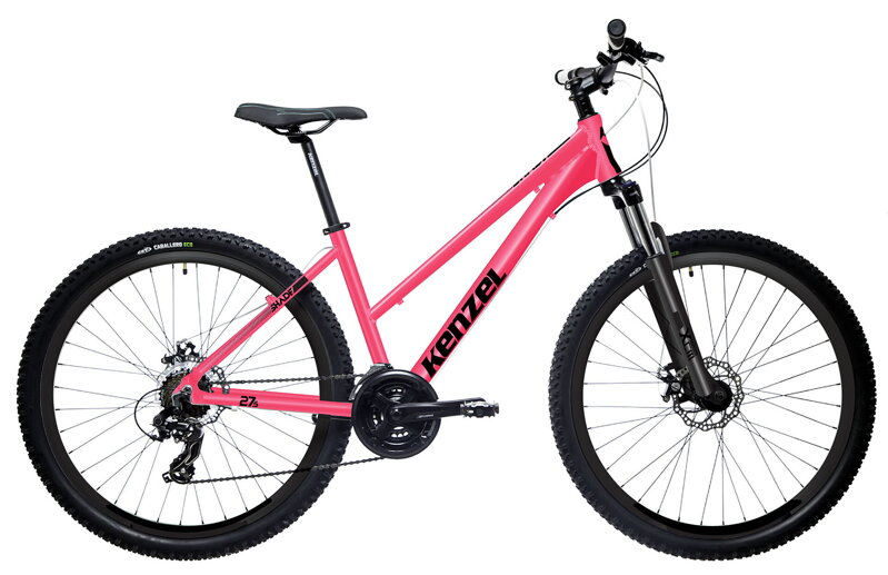 bicykel KENZEL SHADE 26´´ women fluo pink / čierna