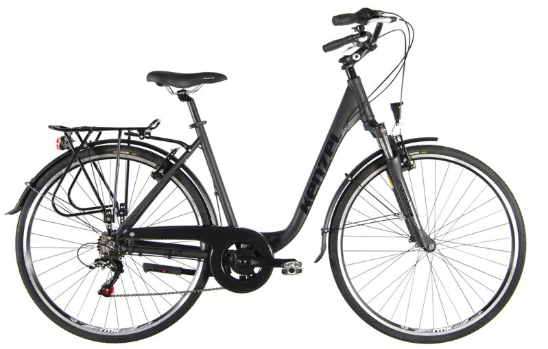 bicykel KENZEL SILUET ROYAL 6SPD matná čierna / čierna bicykel KENZEL SILUET ROYAL 6SPD matná čierna / čierna