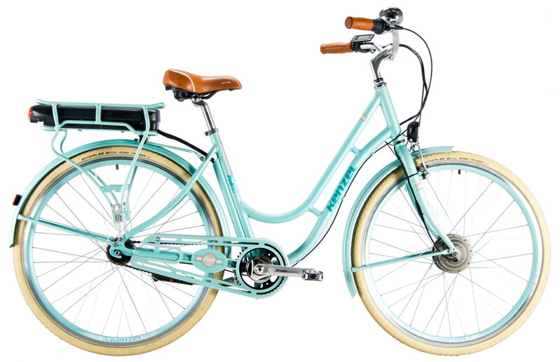e-bike KENZEL VINTIGO 7SPD tyrkysový e-bike KENZEL VINTIGO 7SPD tyrkysový