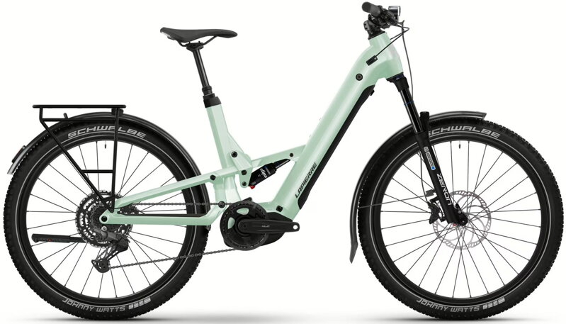 e-bike LAPIERRE E-EXPLORER FS 7.6 Low Fresh Mint Green e-bike LAPIERRE E-EXPLORER FS 7.6 Low Fresh Mint Green