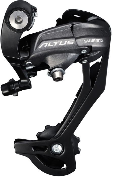 prehadzovačka SHIMANO ALTUS RD-M370 SGS 9SP čierna