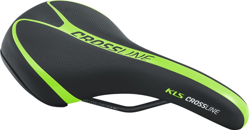 sedlo KLS CROSSLINE toxic green sedlo KLS CROSSLINE toxic green