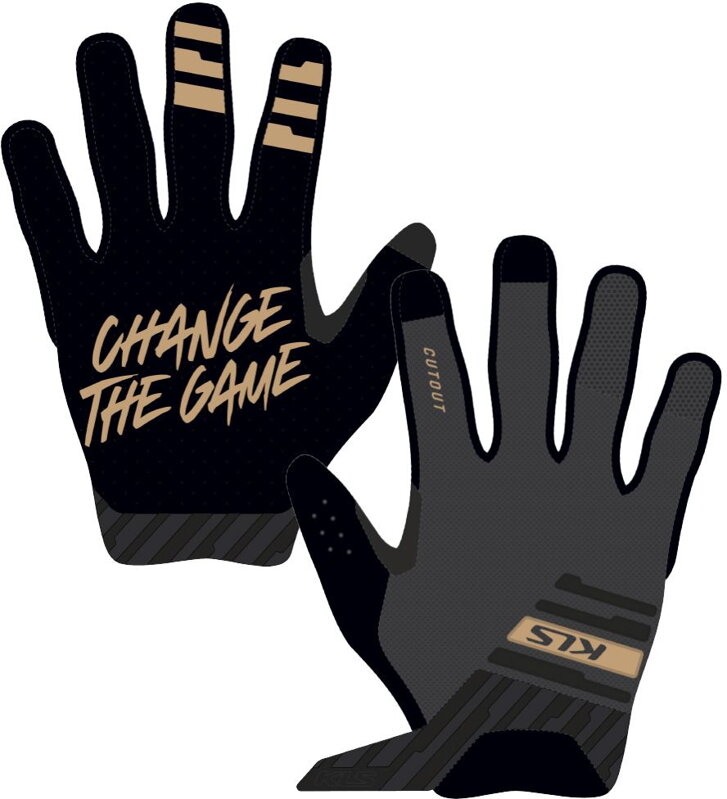 Rukavice KLS CUTOUT LONG 022 anthracite Rukavice KLS CUTOUT LONG 022 anthracite