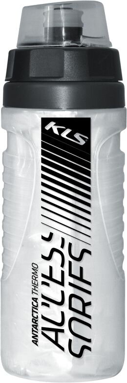 fľaša KLS ANTARCTICA 0,5 L shiny white thermo