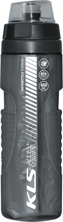 fľaša KLS ANTARCTICA 0,7 L charcoal black thermo