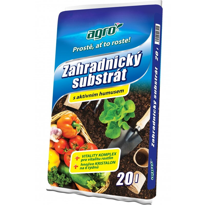 Substrát záhradnícky 20L 