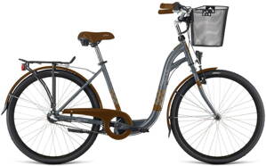 bicykel DEMA SILENCE 3sp grey-brown 2021