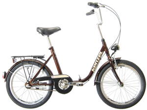 bicykel KENZEL CAMPING CLASSIC 3SPD brown