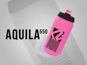 Fľaša P2R AQUILA 550 ml, pink-black