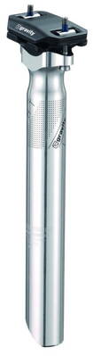 Sedlovka GRAVITY Light, Dark Gray 31.6x350mm