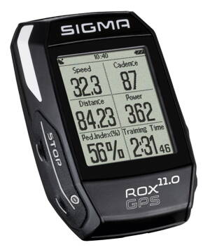 Cyklopočítač Sigma ROX 11.0 GPS Black Set