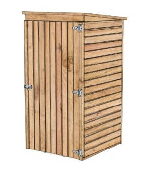 drevený domček SOLID DEBORA 1 - 90 x 96 cm (S8581-1)