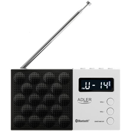 Digitálne rádio Adler AD 1908 s Bluetooth