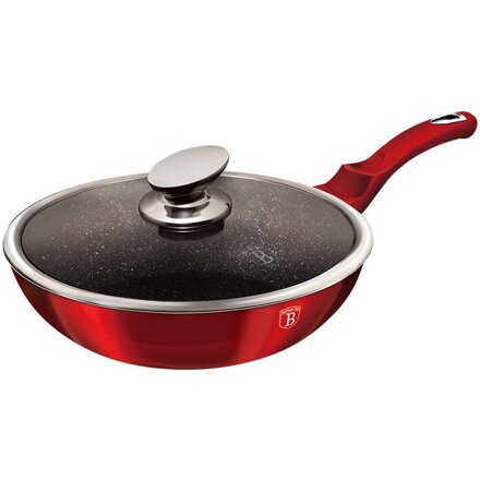 Panvica wok Berlingerhaus BH-1265N 28cm Metallic Burgundy Edition