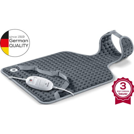 Elektrická výhrevná poduška na plecia a chrbát Beurer HK 53 Cosy White