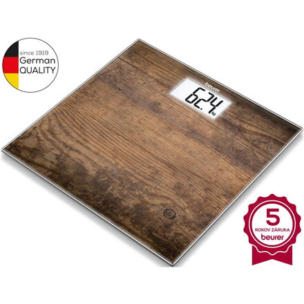 Digitálna osobná váha BEURER GS 203 Wood