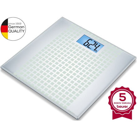 Digitálna osobná váha BEURER GS 206 Squares