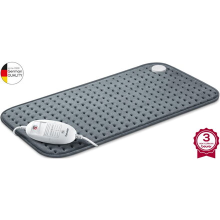 Elektrická výhrevná poduška BEURER HK 123 XXL Cosy Grey