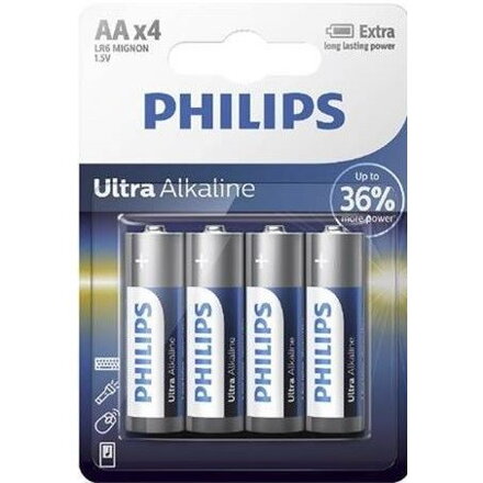 Batéria Philips ULTRA ALKALINE LR6-P4