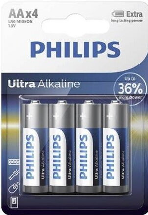 Batéria Philips ULTRA ALKALINE LR6-P4