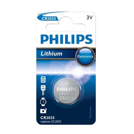 Batéria Philips CR 2025 lith.      "BLIS