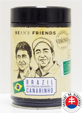 Káva Veronia Brazil Bourbon Amarelo