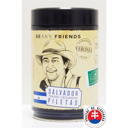 Káva Veronia Salvador Bourbon Piletas