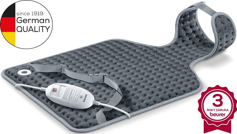 Elektrická výhrevná poduška na plecia a chrbát Beurer HK 53 Cosy White Elektrická výhrevná poduška na plecia a chrbát Beurer HK 53 Cosy White