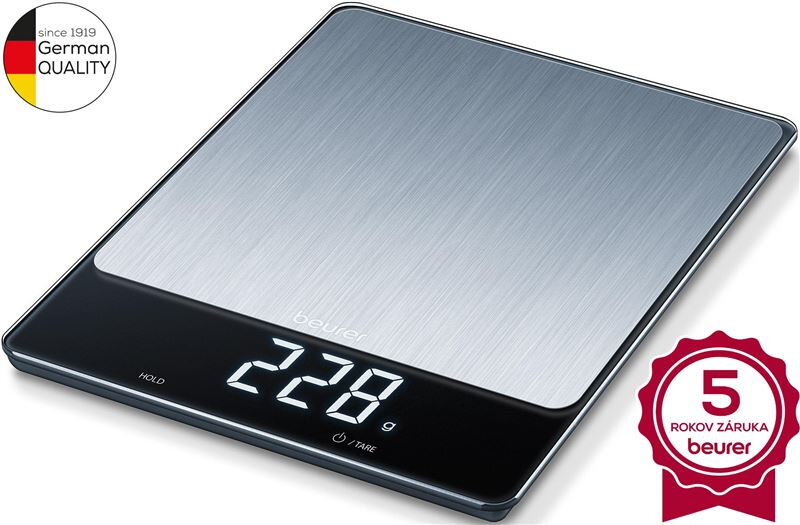 Kuchynská váha Beurer KS 34 XL nerez Kuchynská váha Beurer KS 34 XL nerez