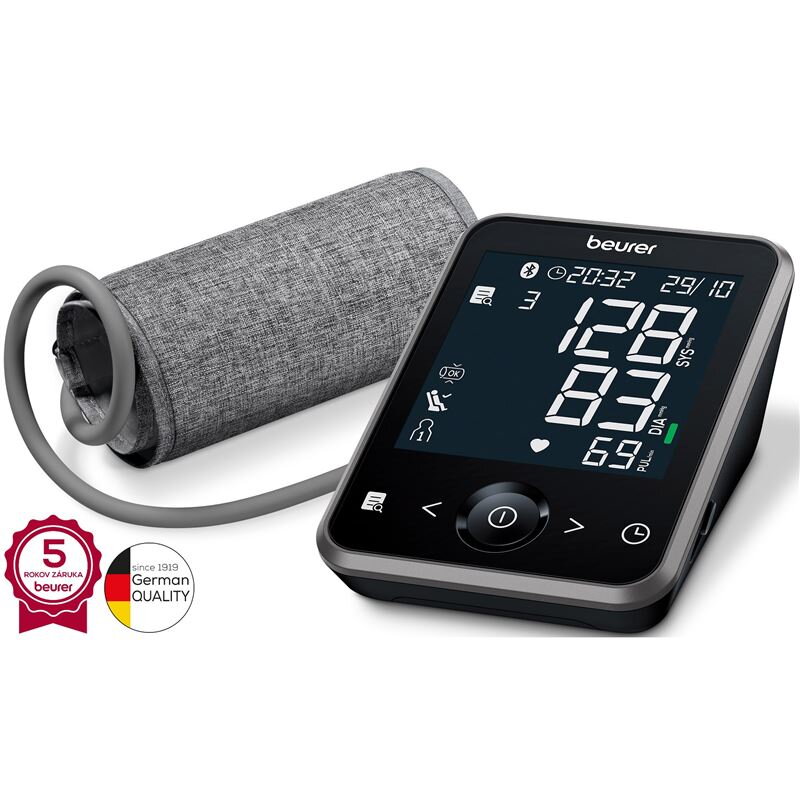 Ramenný tlakomer s detekciou AFib BEURER BM 64 Ramenný tlakomer s detekciou AFib BEURER BM 64