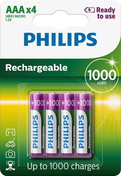 Batéria Philips R03 B4 1000mAh      "BLIS