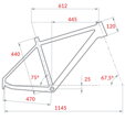 Bicykel Dema BEAST 29'  metal blue-black M/18'