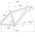 Bicykel Dema OMEGA 29' turquoise-violet SM/17,5'