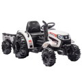 Detský akumulátorový traktor - HECHT 50435 WHITE