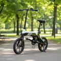 Elektrobicykel - HECHT COMPOS MINI BLACK WHITE