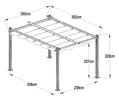 HECHT PERGOLA 4X3 - pergola