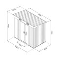 HECHT 4x6 PLUS - záhradný domček