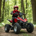 Akumulátorová štvorkolka - HECHT 54100 RED