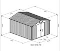 HECHT 10x10 PLUS - záhradný domček