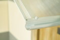 vchodová strieška LANITPLAST ARCUS 160/90 biela