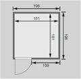 fínska sauna KARIBU RODIN (75730)