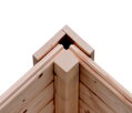fínska sauna KARIBU CUBEN (80796) s predsieňou