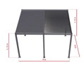 hliníková pergola LANITPLAST SOLO BIOCLIMATIC 43