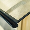 strieška nad dvere LANITPLAST LARUS 160/87 antracit