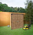 drevený domček SOLID DEBORA 2 - 90 x 183 cm (S8582-1)