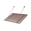 strieška nad dvere LANITPLAST SP1 120/70 hnedá LG2466