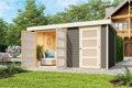drevený domček KARIBU MÜHLENTRUP 2 (23619) terragrau LG3004